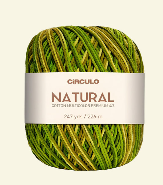 Circulo Natural Cotton Multicolor 4/6 - 100% Baumwolle