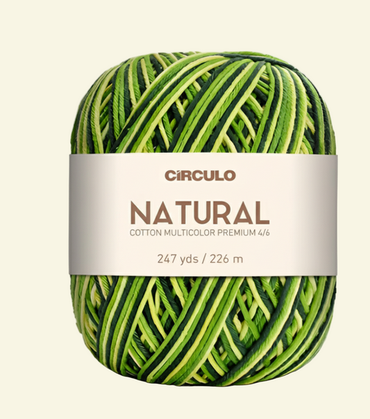 Circulo Natural Cotton Multicolor 4/6 - 100% Baumwolle