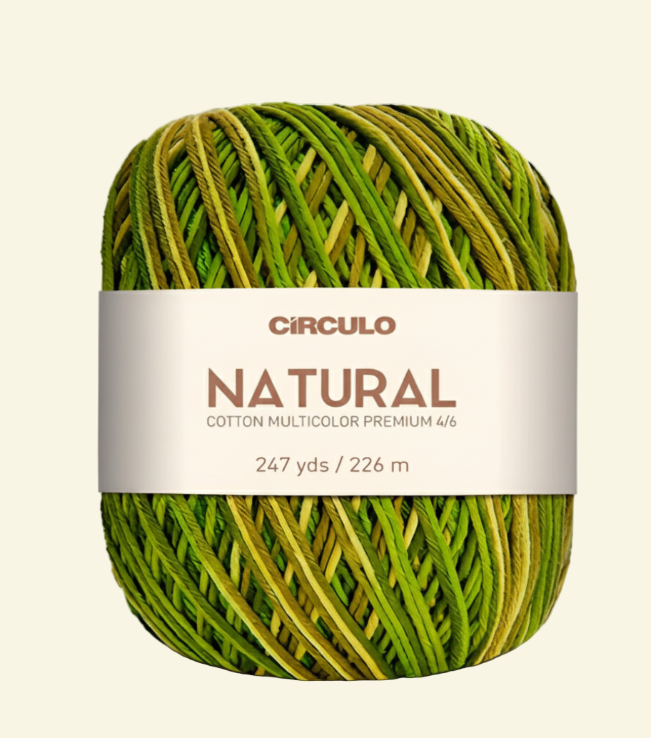 Circulo Natural Cotton Multicolor 4/6 - 100% Baumwolle