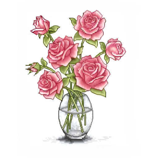 Rose in Vase