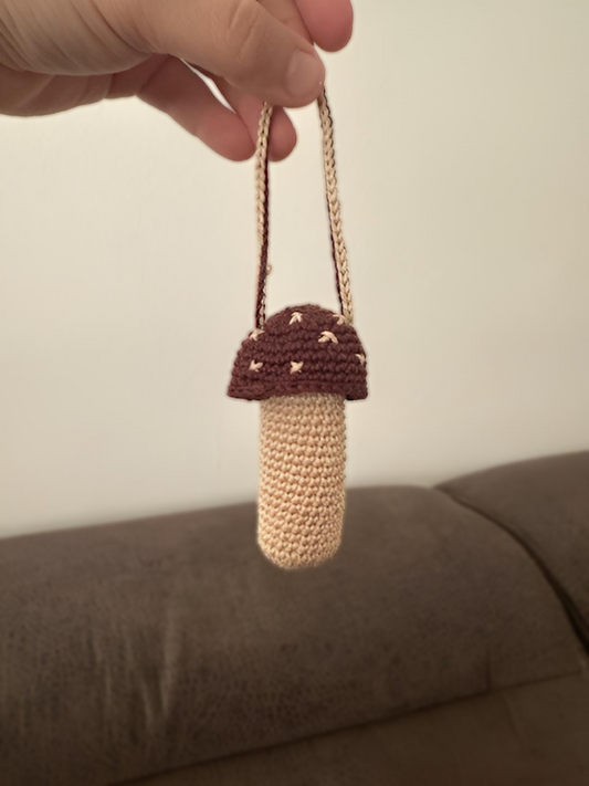 Süßer Pilz-Anhänger 🍄💄