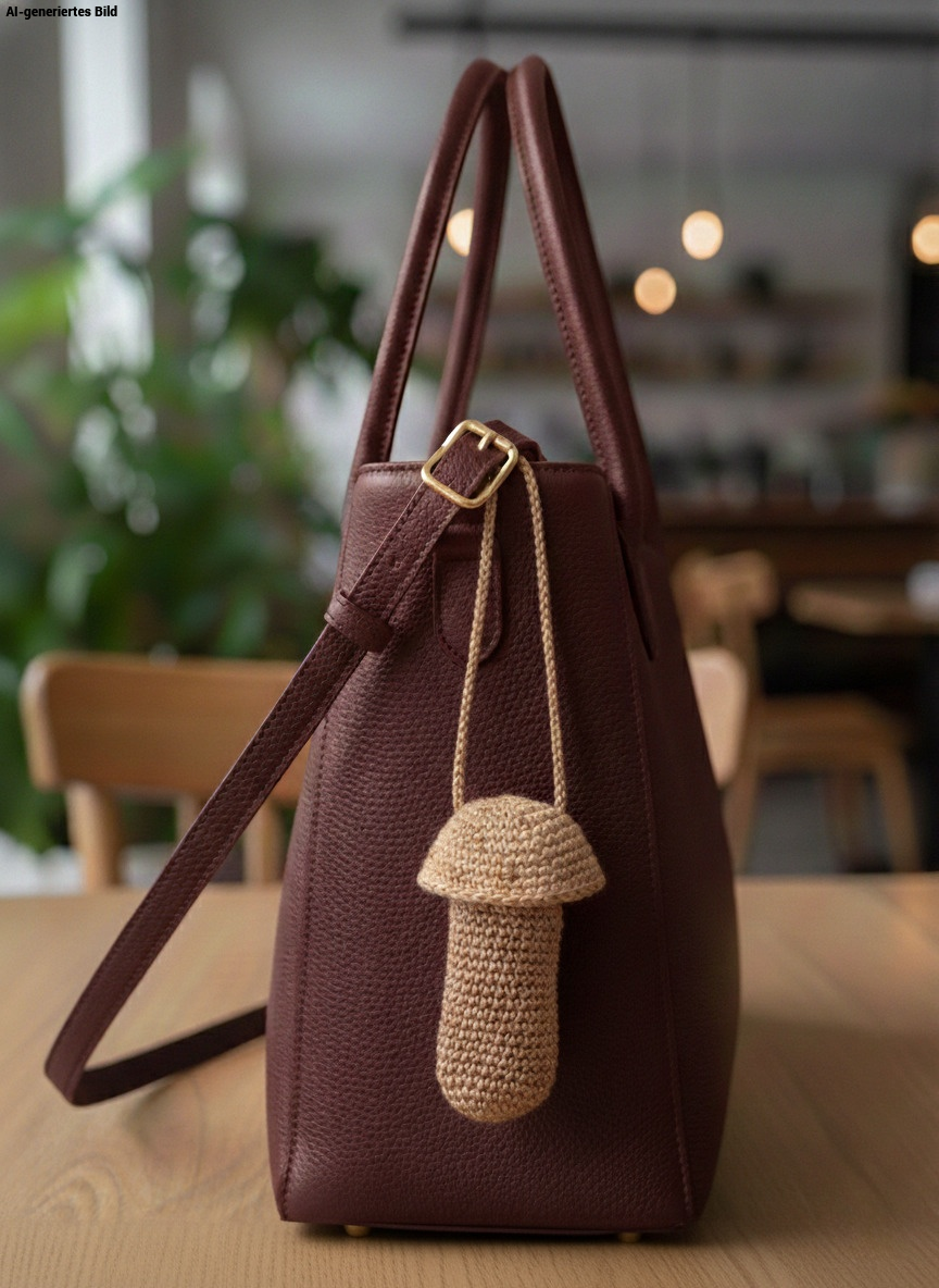 Süßer Pilz-Anhänger 🍄💄