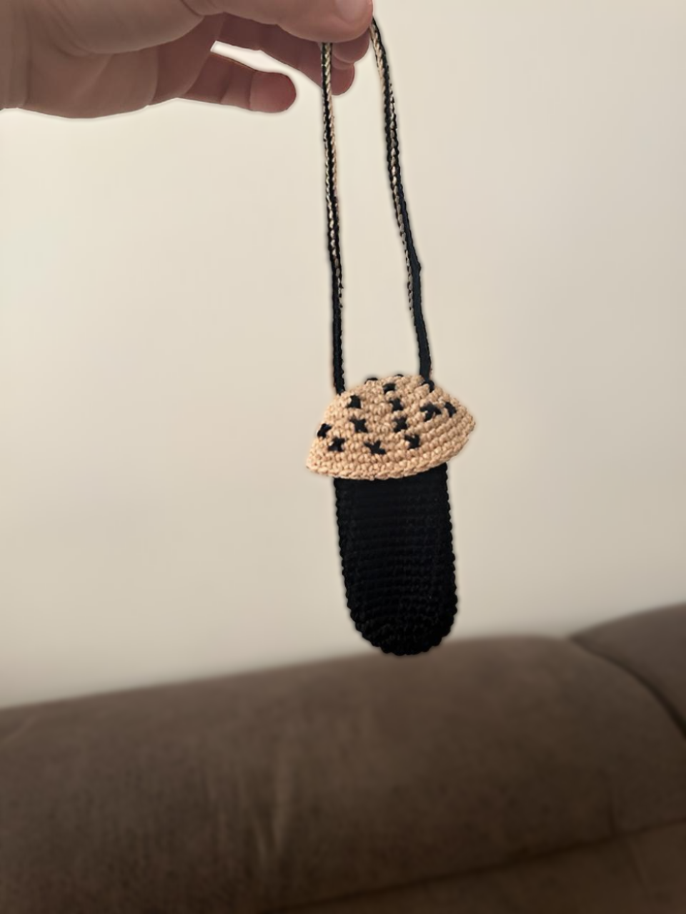 Süßer Pilz-Anhänger 🍄💄