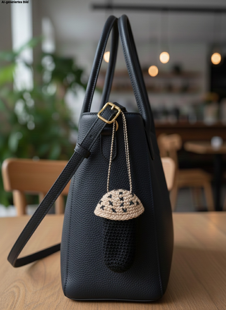 Süßer Pilz-Anhänger 🍄💄